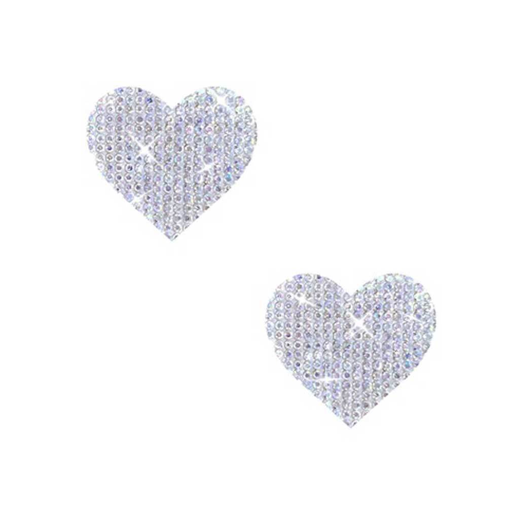 Neva Nude - Razzle Dazzle Crystal Jewel I Heart U Body Stickers 6 Pk
